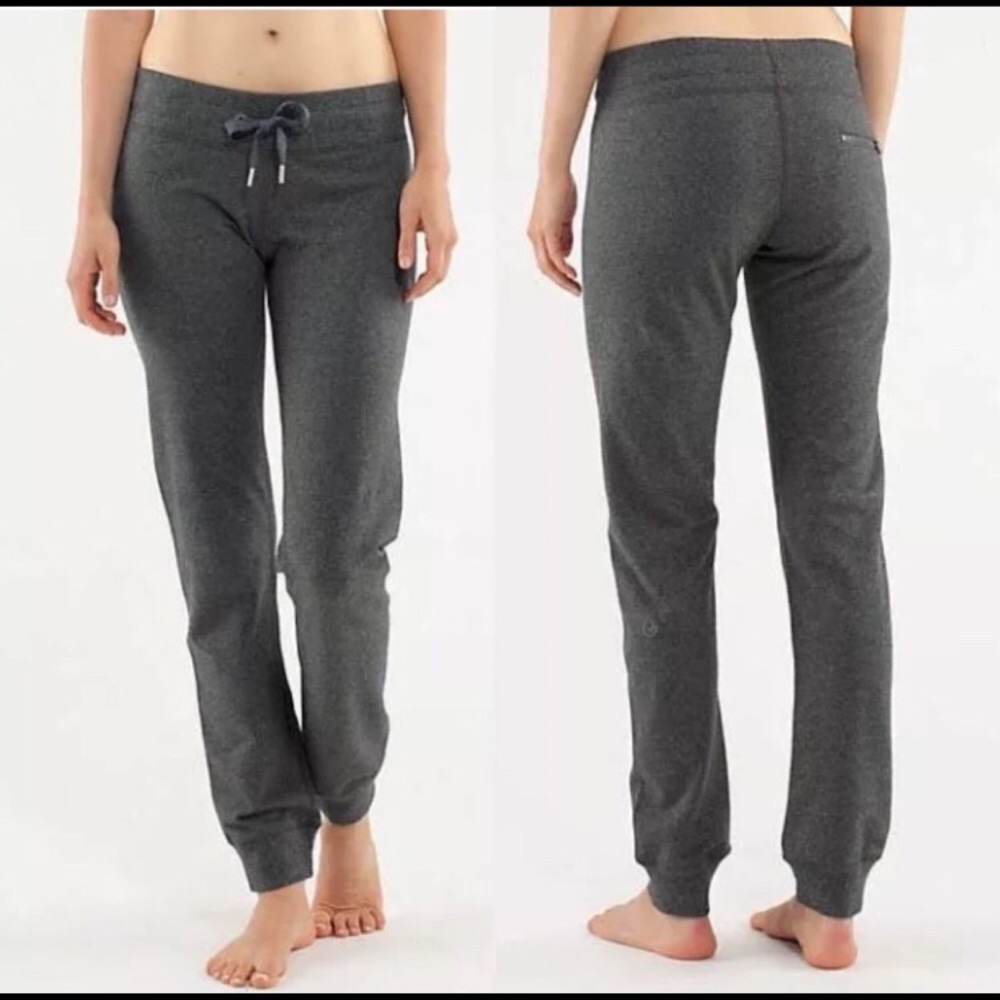 Lululemon Drawstring Sweat Pants Tea Cup